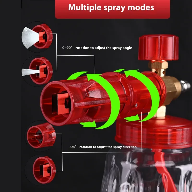 High-Pressure Bubble Watering Can – Car Cleaning Spray Gun