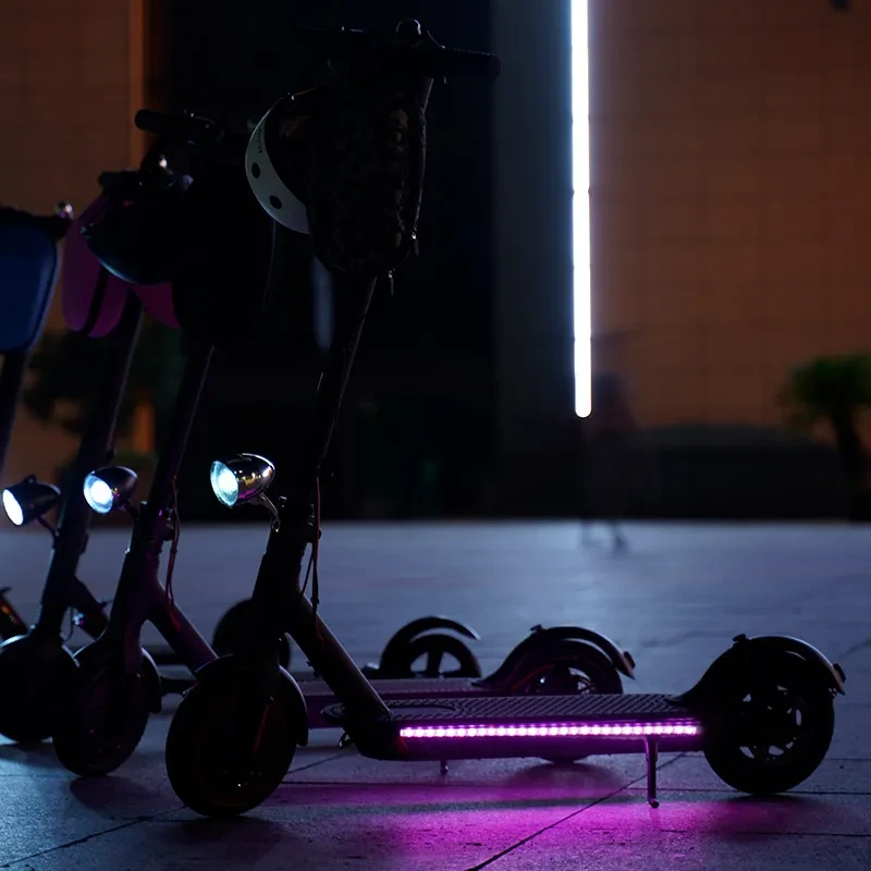 RGB LED Strip Safety Light – Electric Scooter & Skateboard Lamp