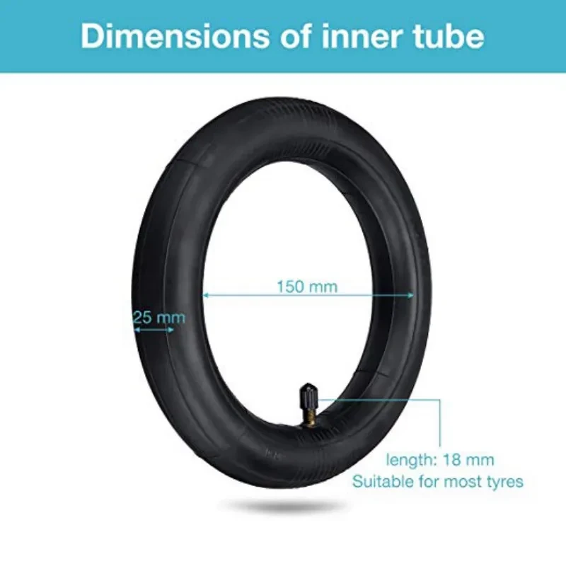 Xiaomi M365 8.5-Inch Inner Tube for Electric Scooters β M365/PRO/1S Compatible