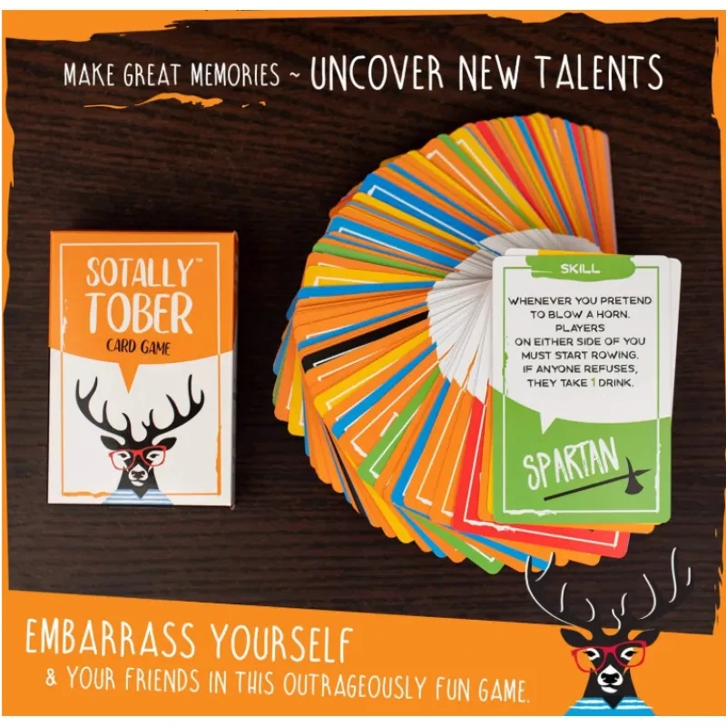 Sotally Tober – Hilarious Adult Party Card Game