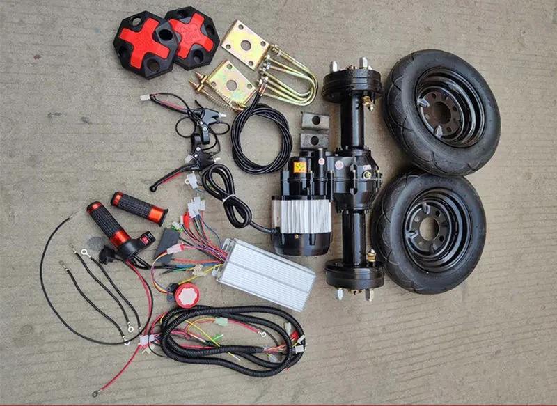 High-Torque Low-Speed Rear Axle Kit – Trolley Motor & Accessories