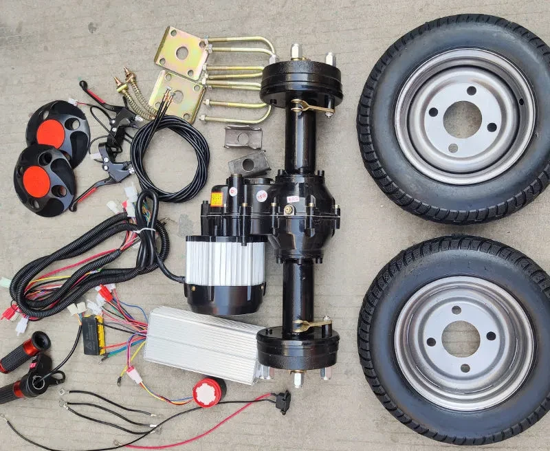 High-Torque Low-Speed Rear Axle Kit – Trolley Motor & Accessories