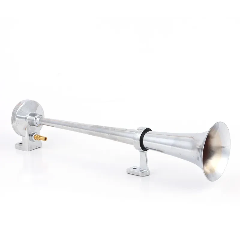 Universal Single Trumpet Train Horn β 12V Chrome Car Warning Horn
