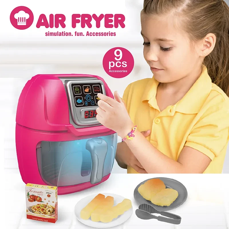Kids' Pretend Play Air Fryer Toy
