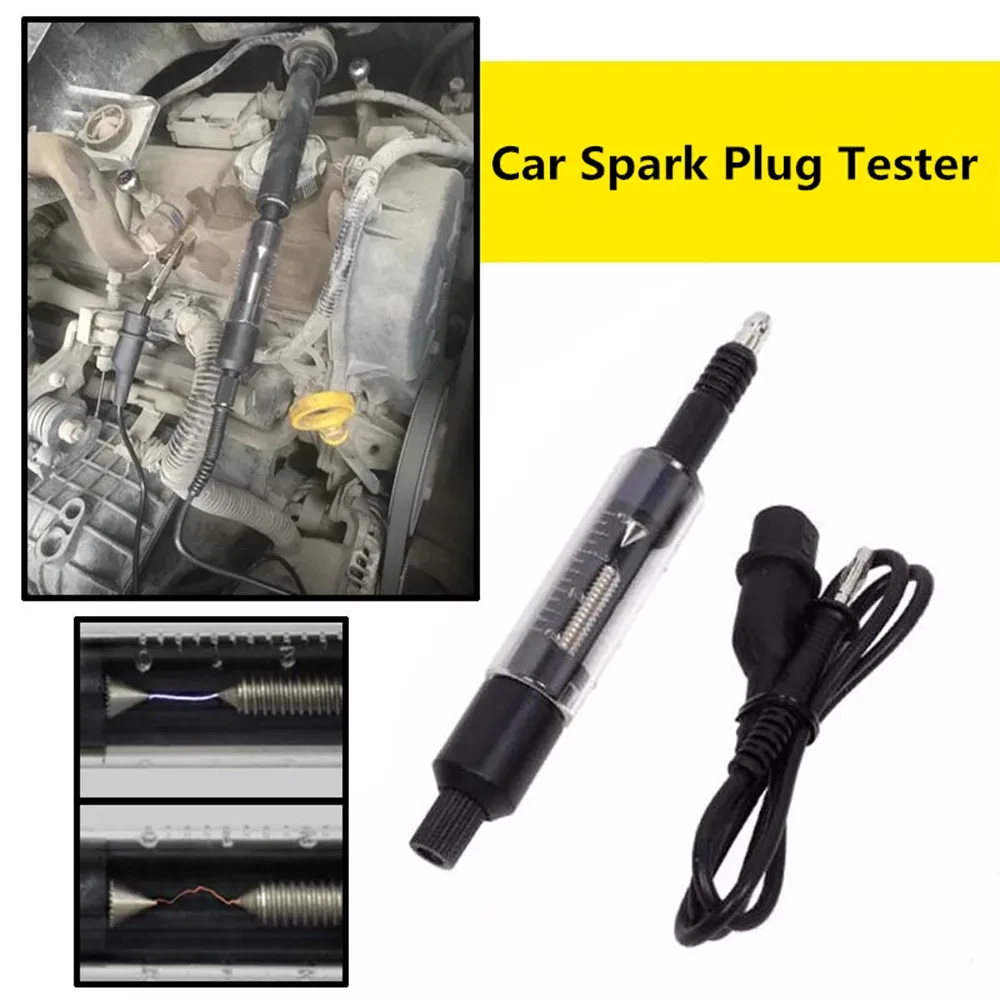 Universal Car Spark Plug Tester – Ignition System Diagnostic Tool