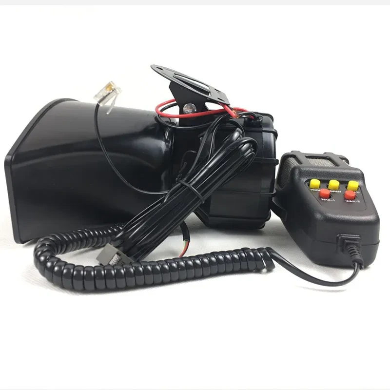 High-Decibel 5-Tone Car Warning Alarm for Vehicles 12V Power