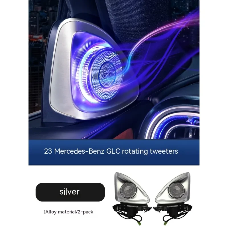 Upgraded Burmester Rotating Tweeter Speakers for 2023 Mercedes GLC