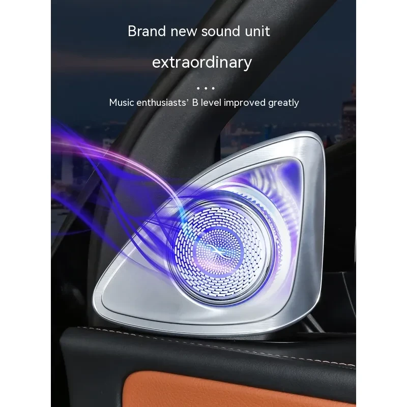 Upgraded Burmester Rotating Tweeter Speakers for 2023 Mercedes GLC