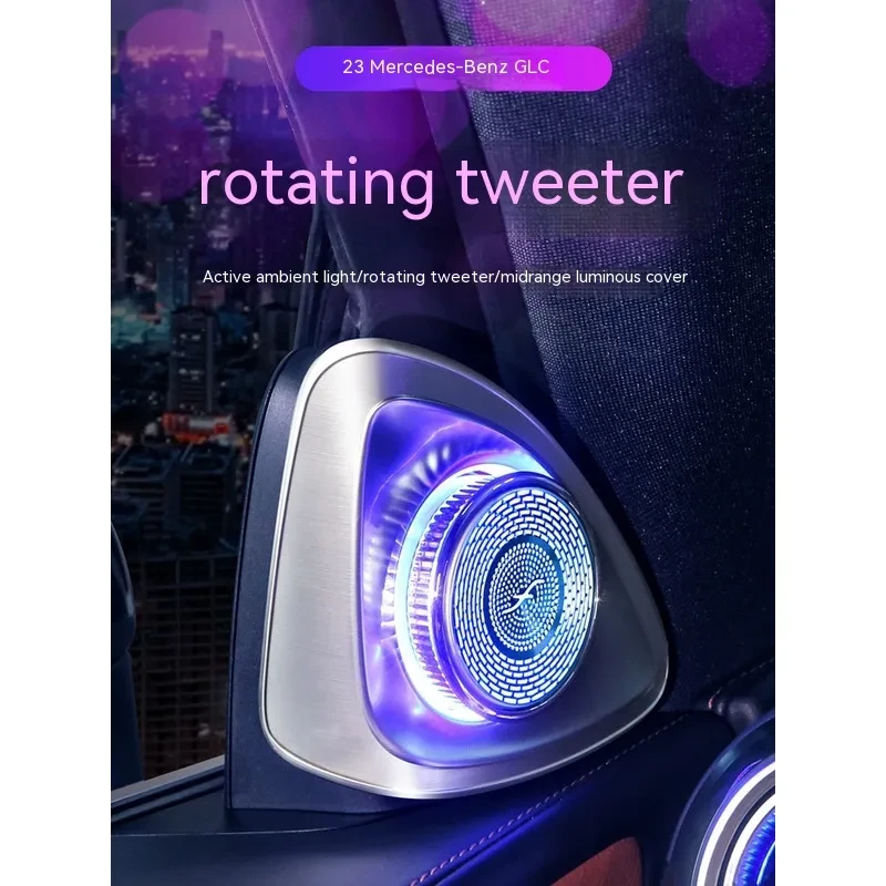Upgraded Burmester Rotating Tweeter Speakers for 2023 Mercedes GLC