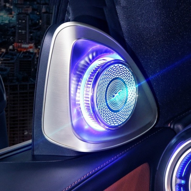 Upgraded Burmester Rotating Tweeter Speakers for 2023 Mercedes GLC