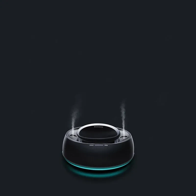 Smart Car Air Purifier with Adjustable Dual Fragrance Diffuser