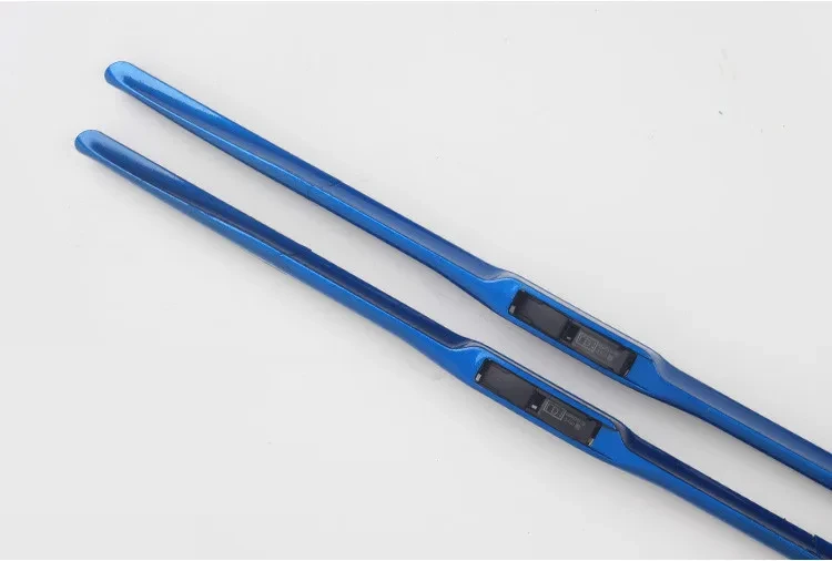 Vibrant U-Hook Silicone Wiper Pair for Mazda 6 – Quick-Fit Frameless Blades