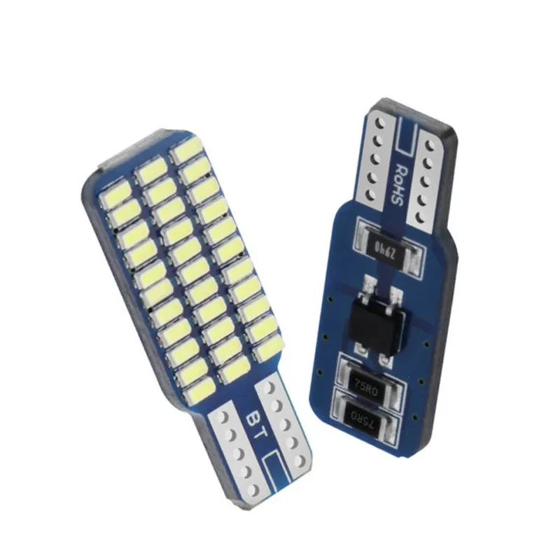 Bright T10 33-SMD LED Plate & Trunk Bulb β Compact High-Output Lamp
