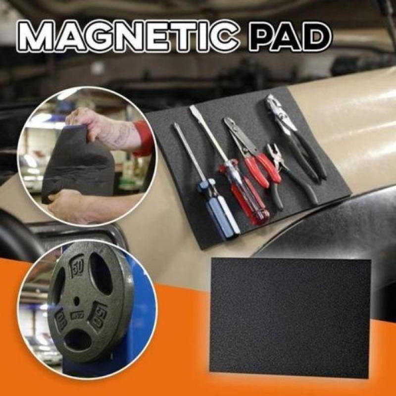 Flexible Magnetic Tool Pad for Auto Repair – Anti-Slip Rubber Work Mat