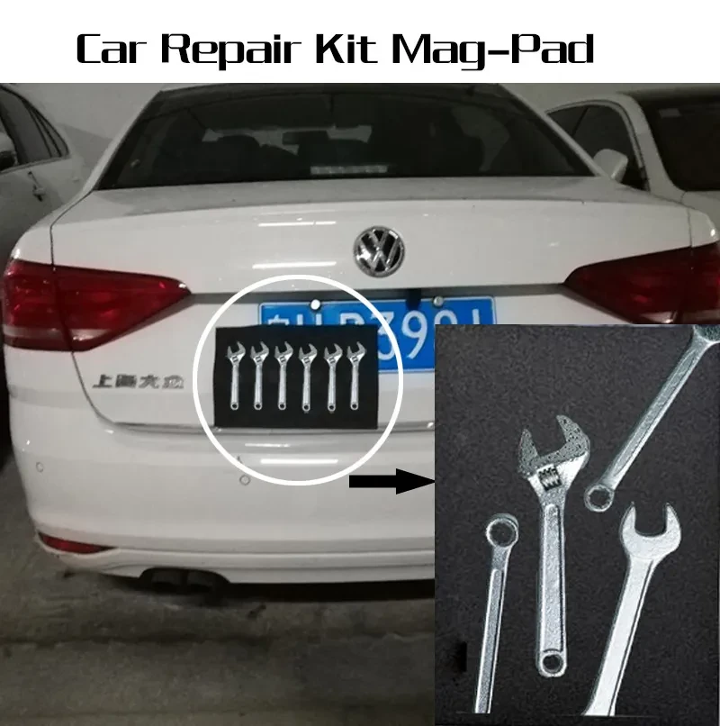 Flexible Magnetic Tool Pad for Auto Repair – Anti-Slip Rubber Work Mat