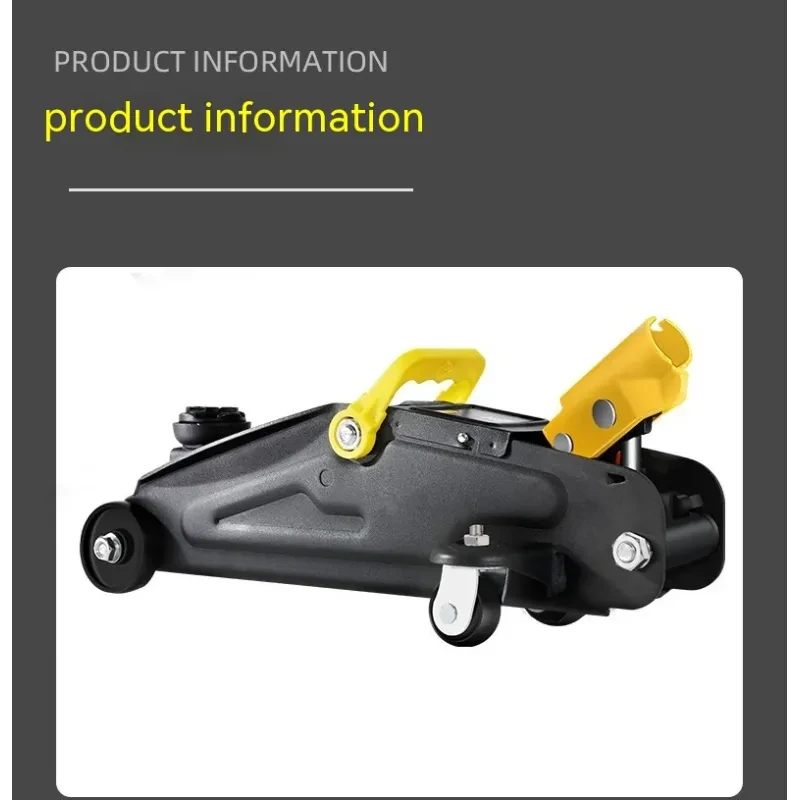 Ultra-Low Hydraulic Car Jack for Quick Tire Lifts & Smooth Operation