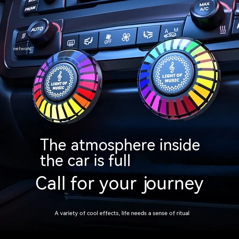 Magnetic RGB Desktop Ambient Lamp β Sound-Reactive Mood Lighting