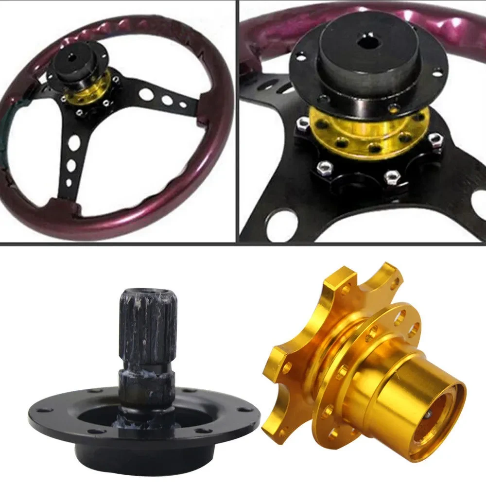 Advanced Quick-Detach Steering Wheel Hub for GM Vehicles
