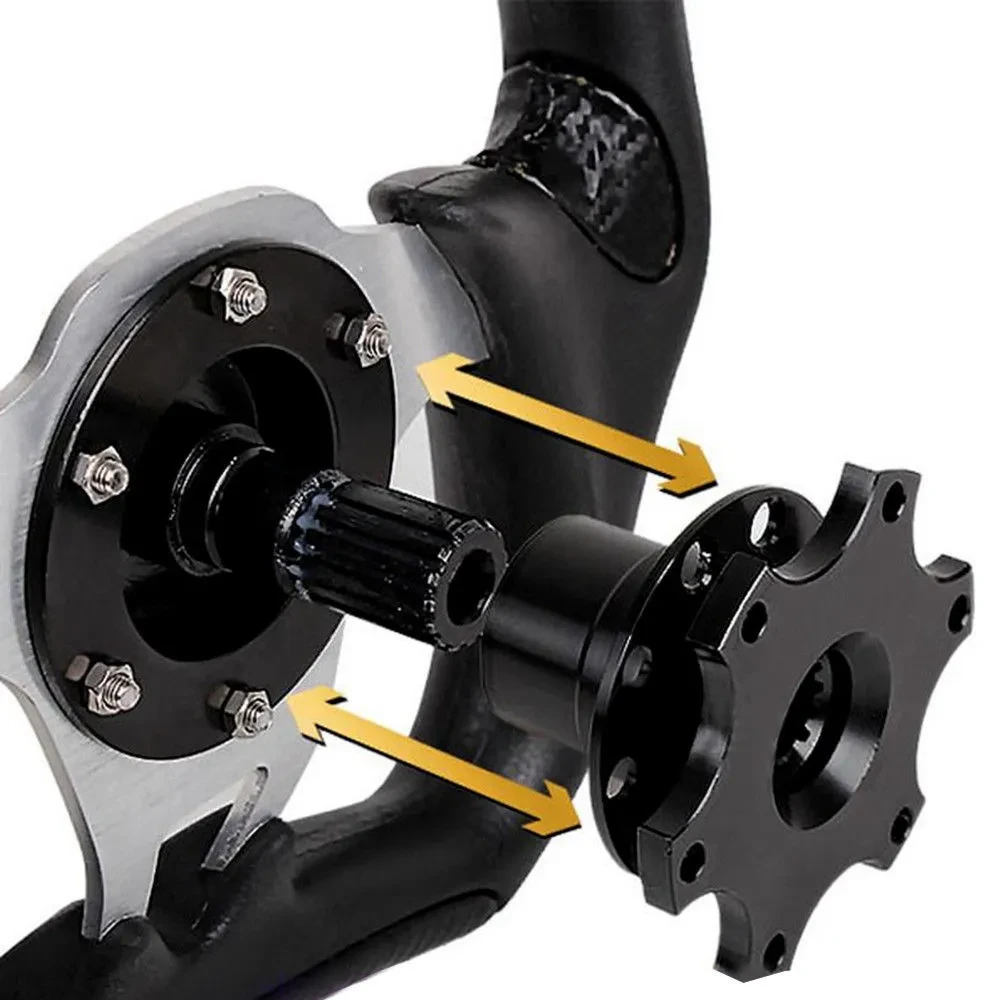Advanced Quick-Detach Steering Wheel Hub for GM Vehicles