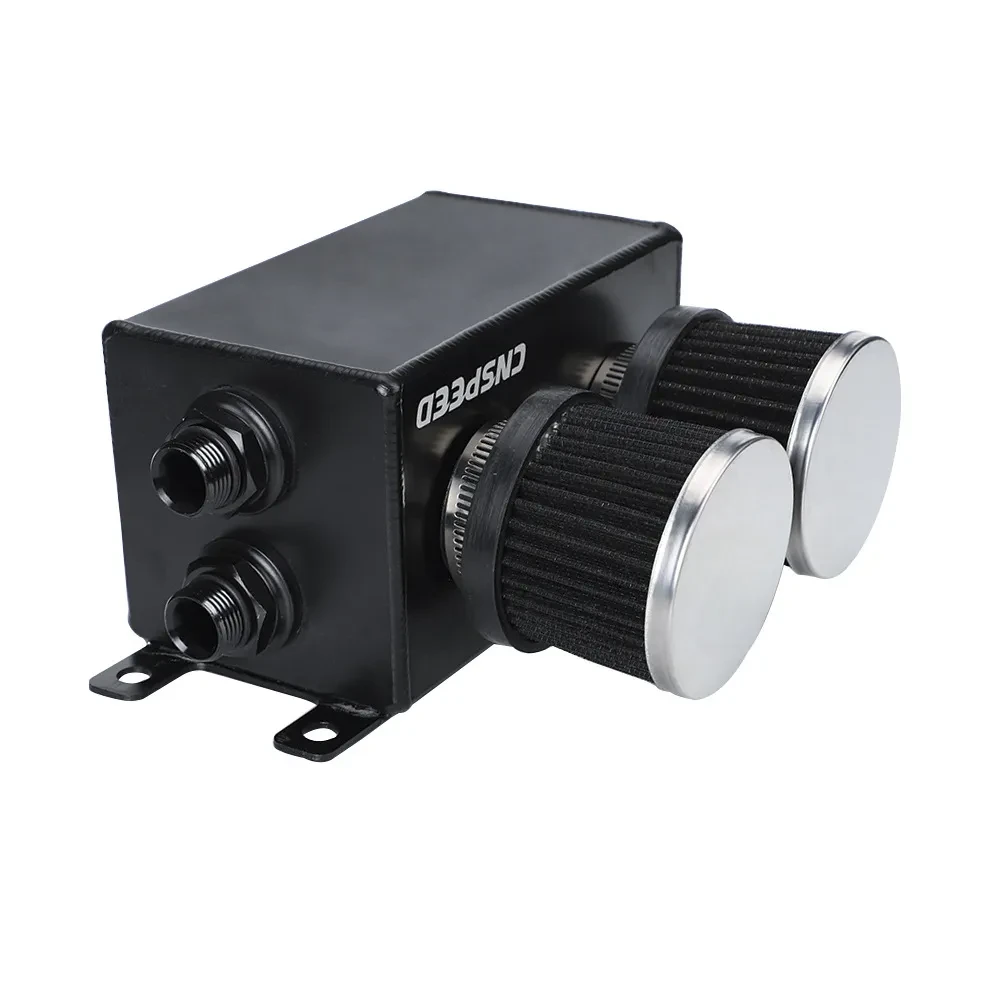 Stainless Oil Vent Reservoir for Cleaner Engine Vapor Management