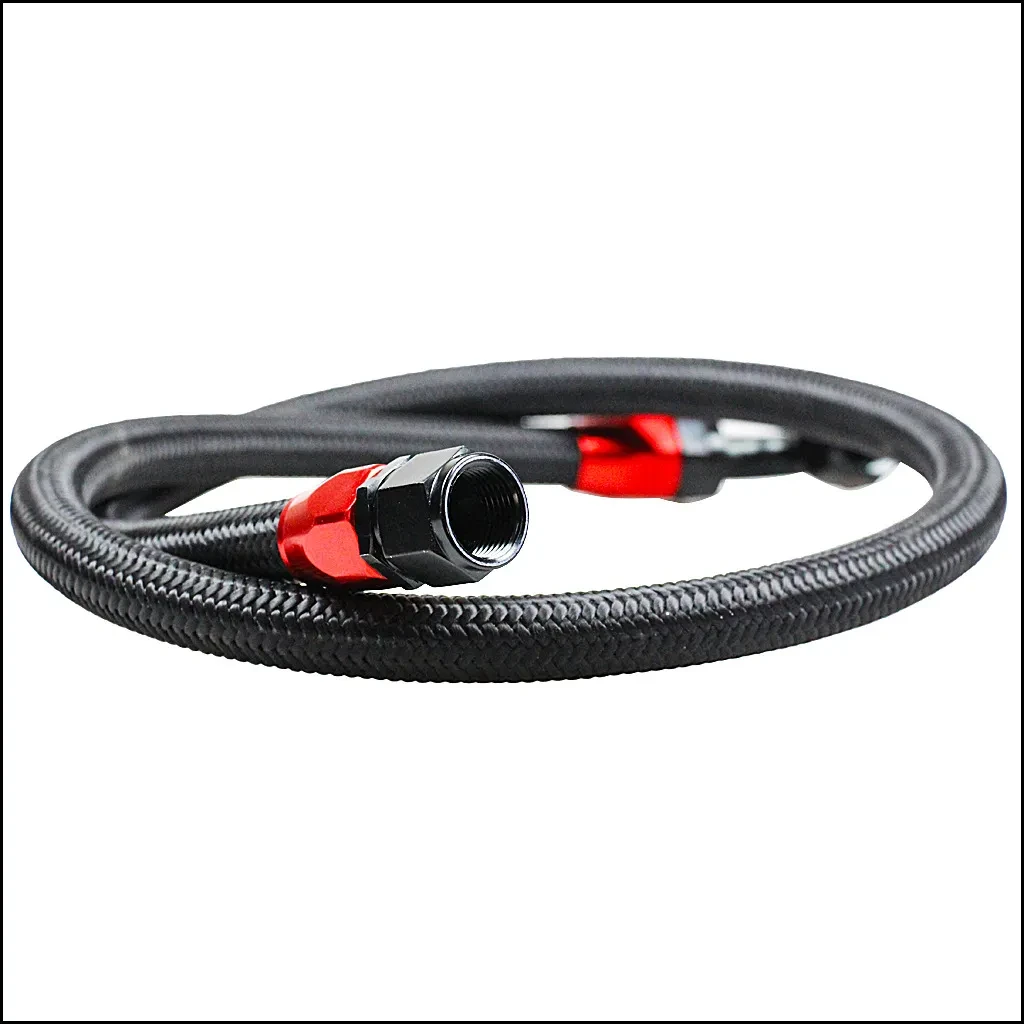 AN10 Braided Oil & Gas Tube – High Pressure Nylon Automotive Pipe