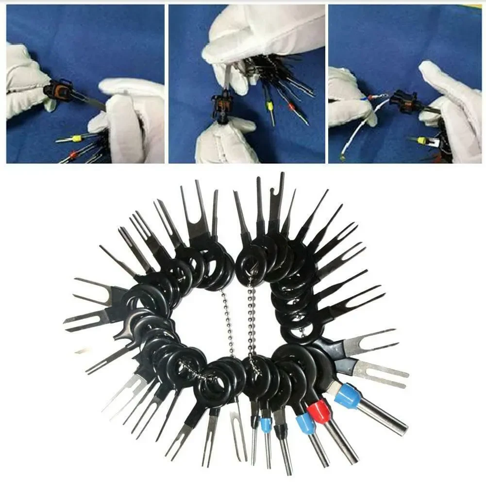 36-Piece Car Wiring Terminal Removal & Crimping Repair Kit