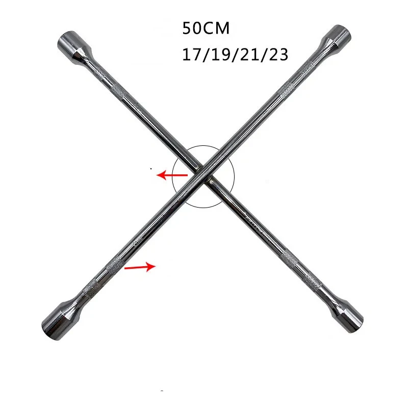 Ergonomic Auto Wheel Cross Spanner – Labor-Saving & Portable Tool