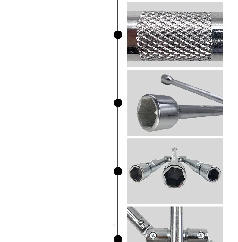 Ergonomic Auto Wheel Cross Spanner – Labor-Saving & Portable Tool