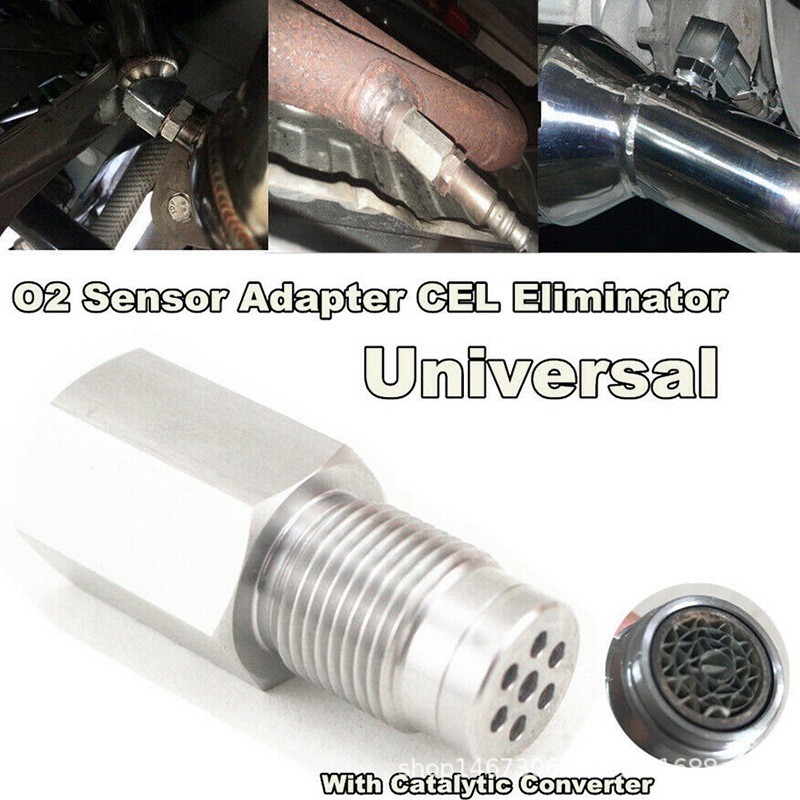 Universal O2 Sensor Extension Bung – Metal Spacer for Catalytic Systems