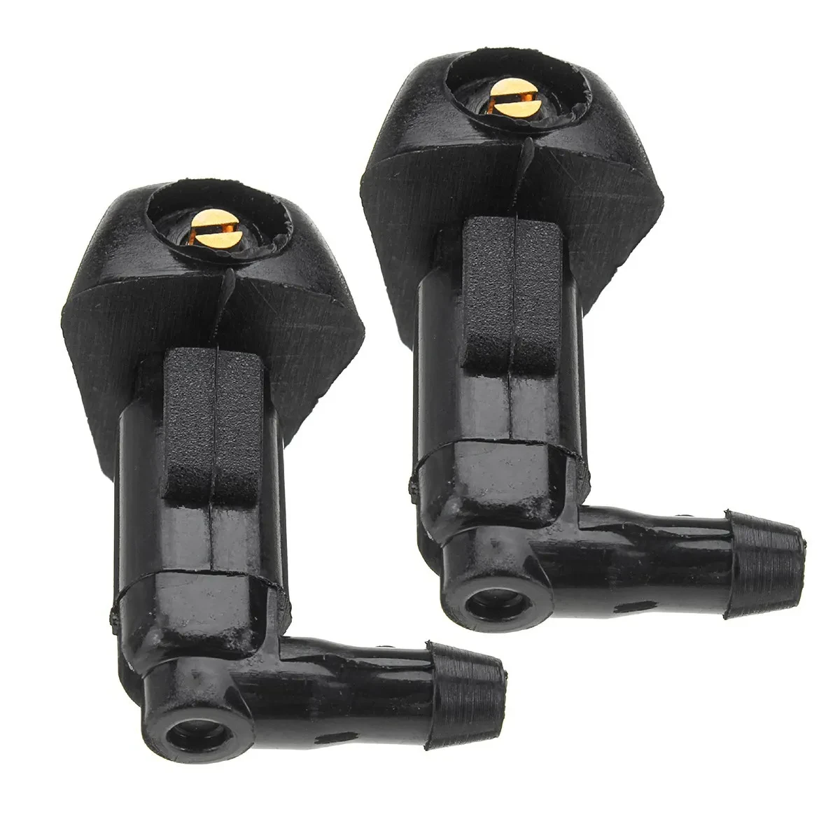 Universal Fan-Shaped Wiper Spray Nozzles for Car Windshield