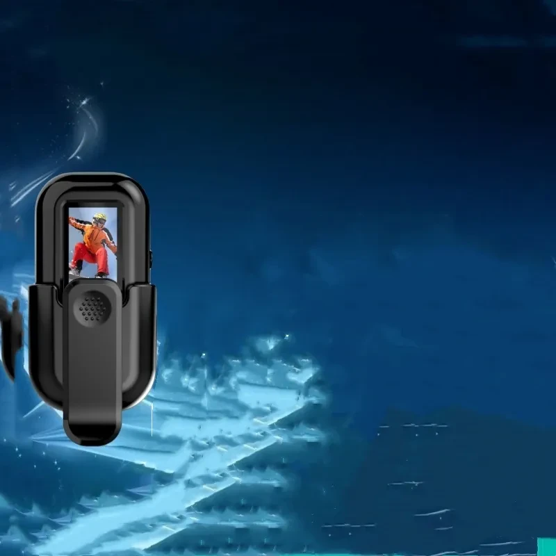 HD Sports Action Camera with Thumb Hole Grip for Outdoor Adventure