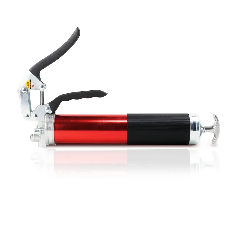 Heavy-Duty Manual Grease Gun 600CC Single Lever Metal Tool