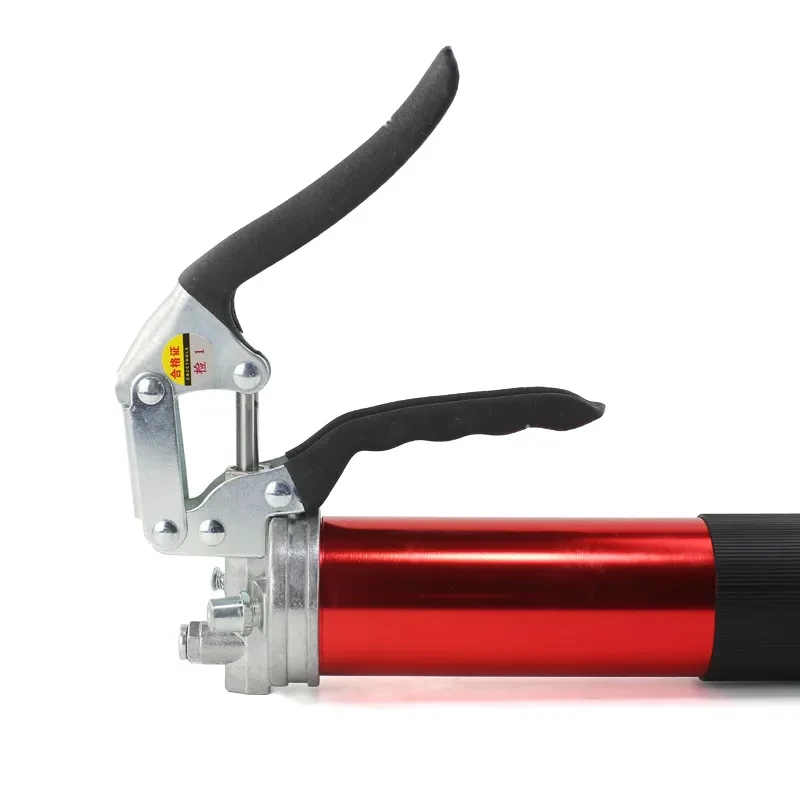 Heavy-Duty Manual Grease Gun 600CC Single Lever Metal Tool