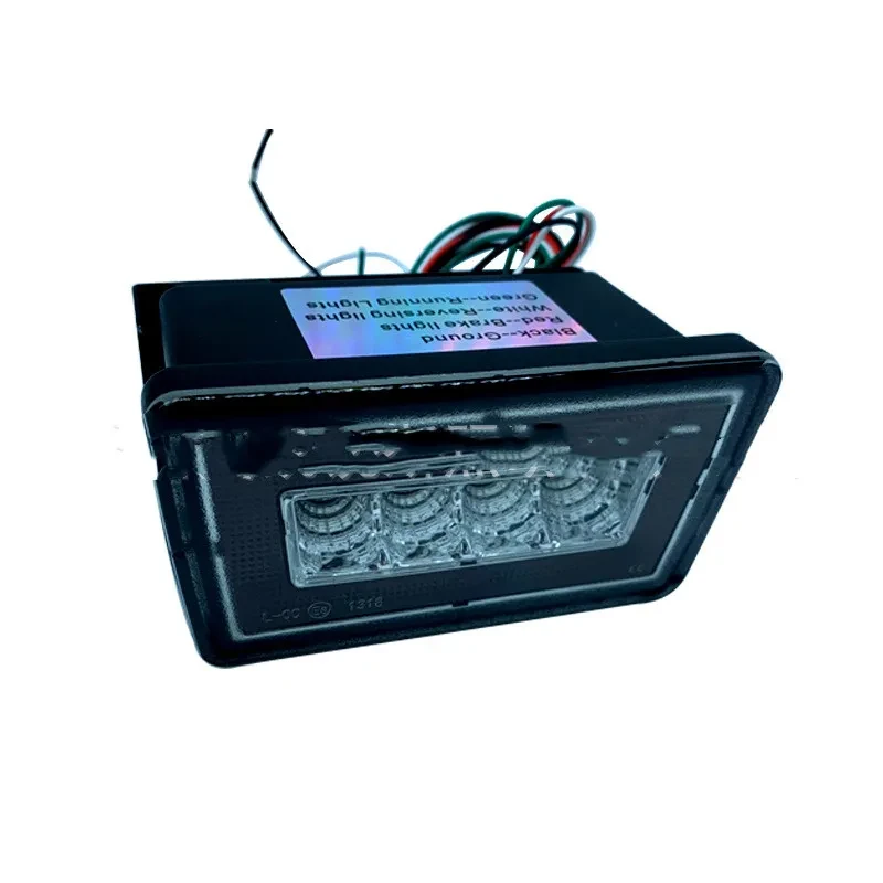 Vehicle LED Safety Stop Light with Sequential Flash Burst