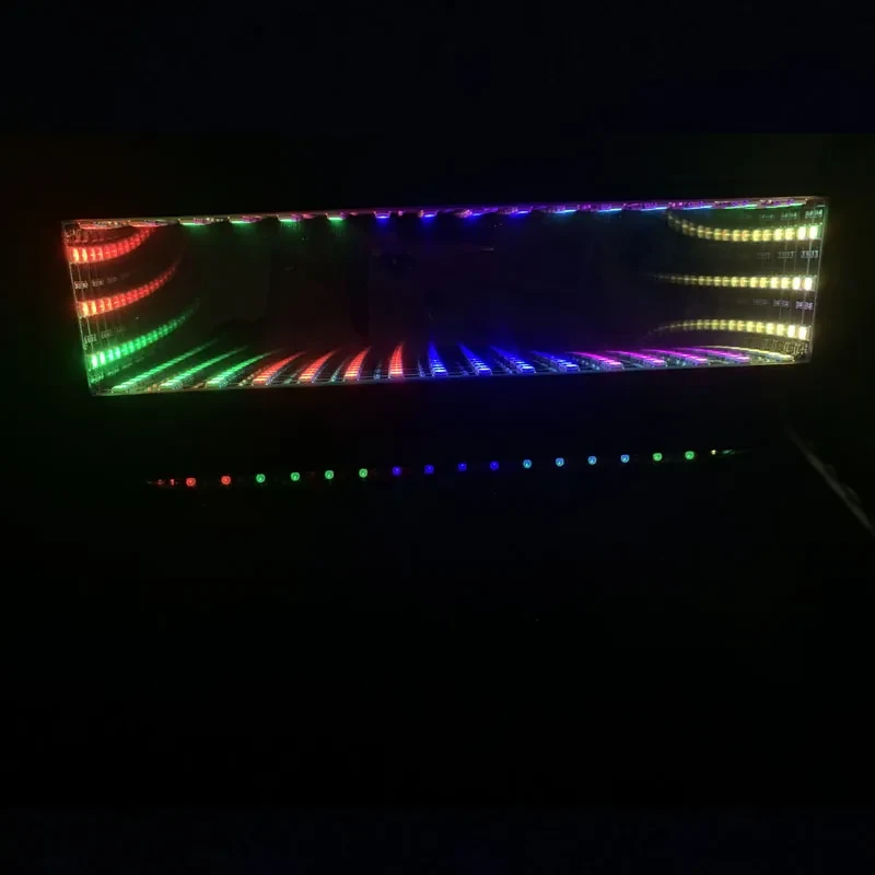 RGB Rearview Mirror Upgrade with Multi-Color Illumination