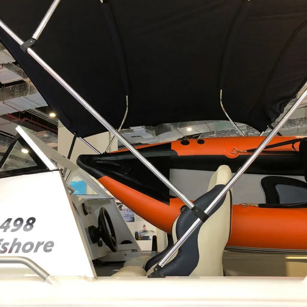 Nylon Sunshade Clips for Yacht Bimini Top Frames β 4-Pack