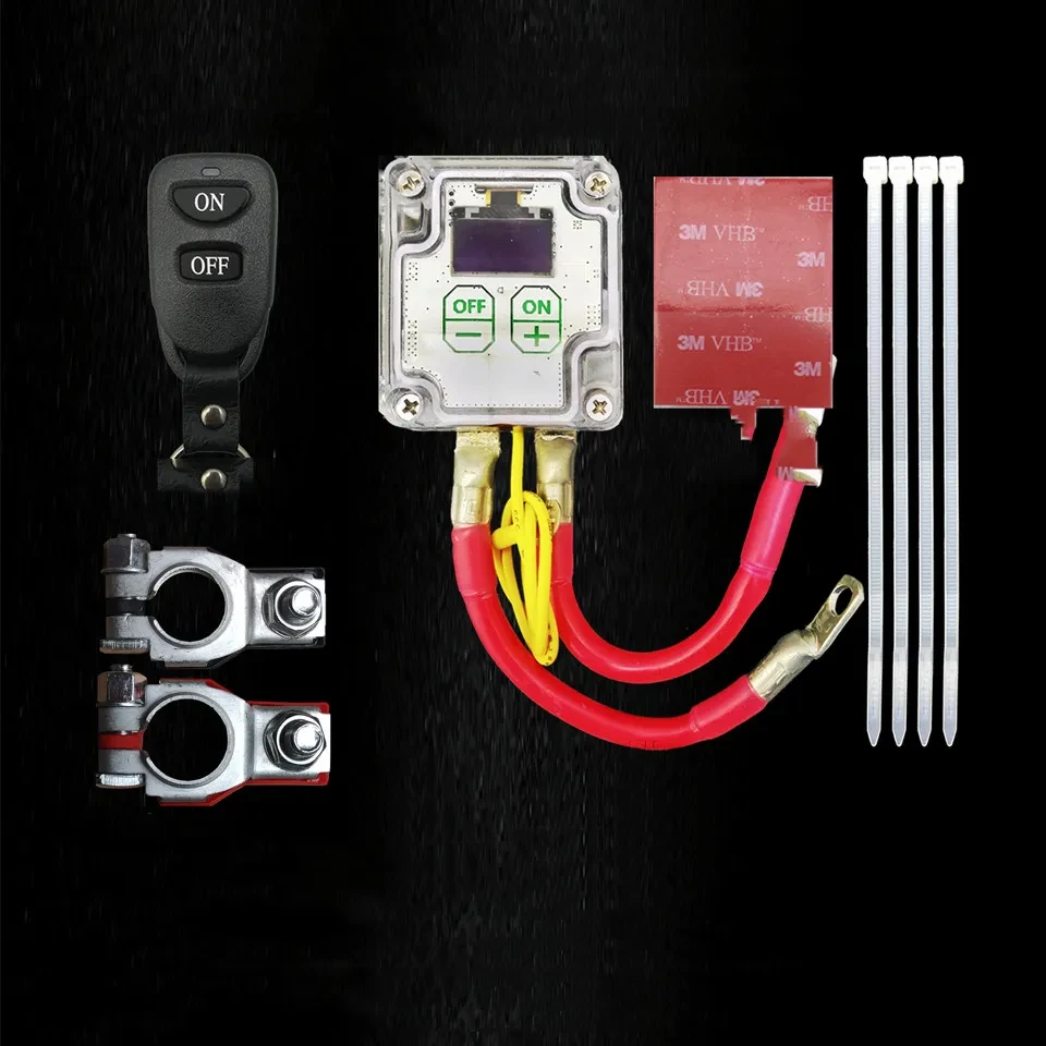 Smart Auto Battery Cut-Off Protector with Remote Control System