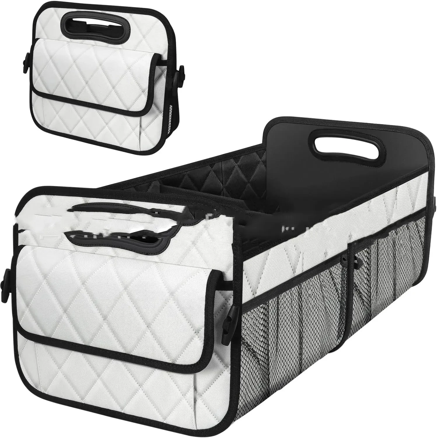 Collapsible Car Trunk Storage Box with Waterproof & Heat-Proof Design