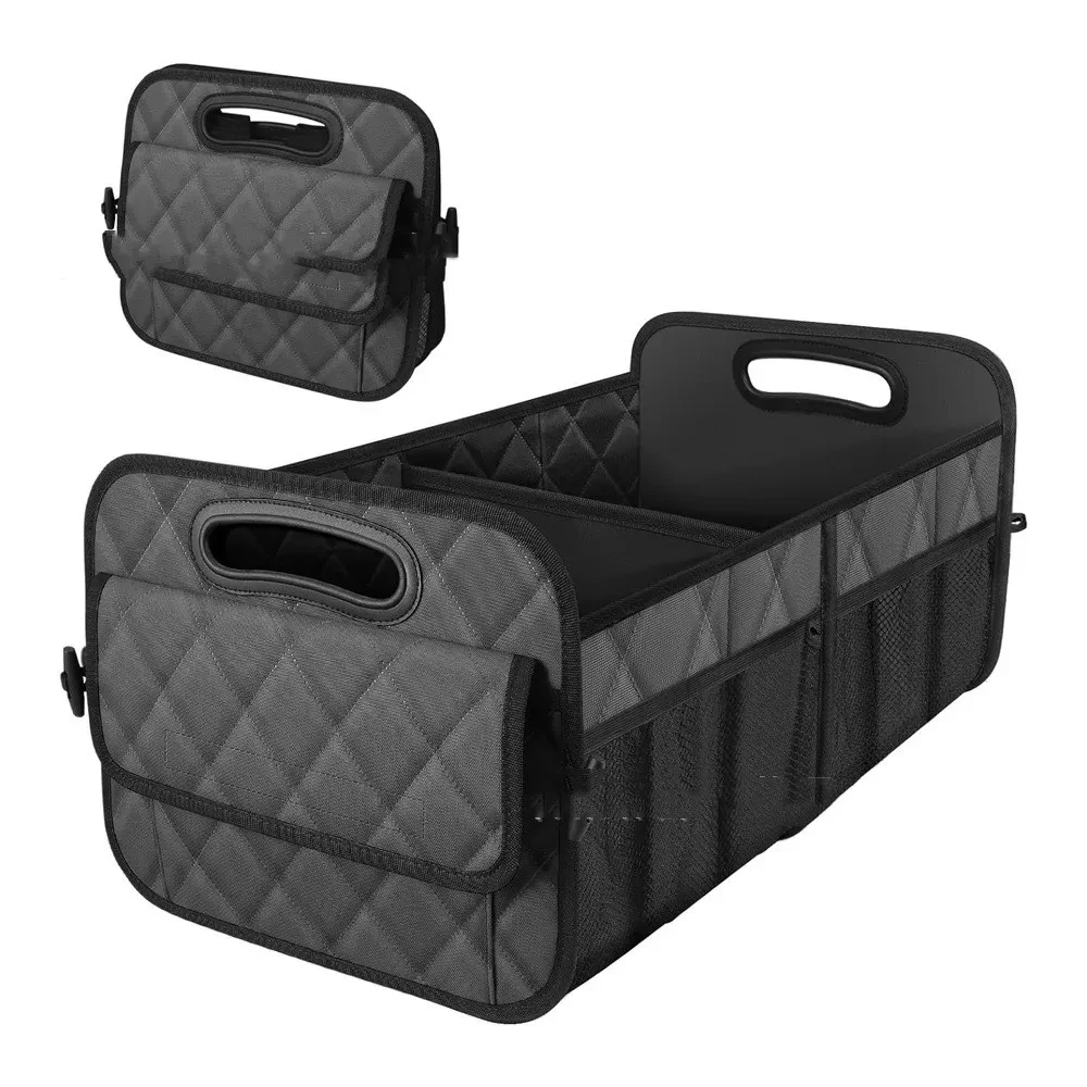 Collapsible Car Trunk Storage Box with Waterproof & Heat-Proof Design