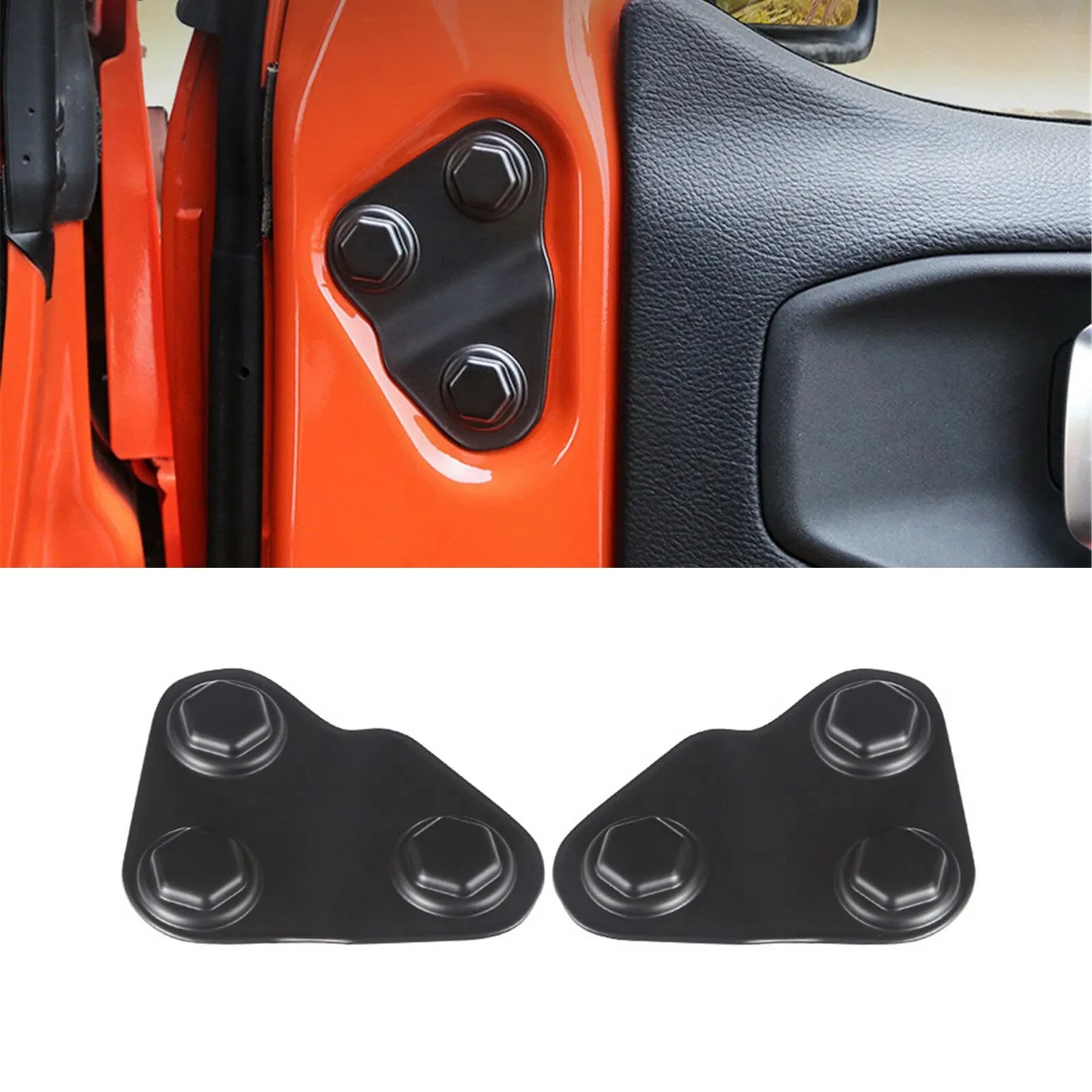 Rustproof Car Door Protection Set – Hinge & Lock Cover Kit 8PCS