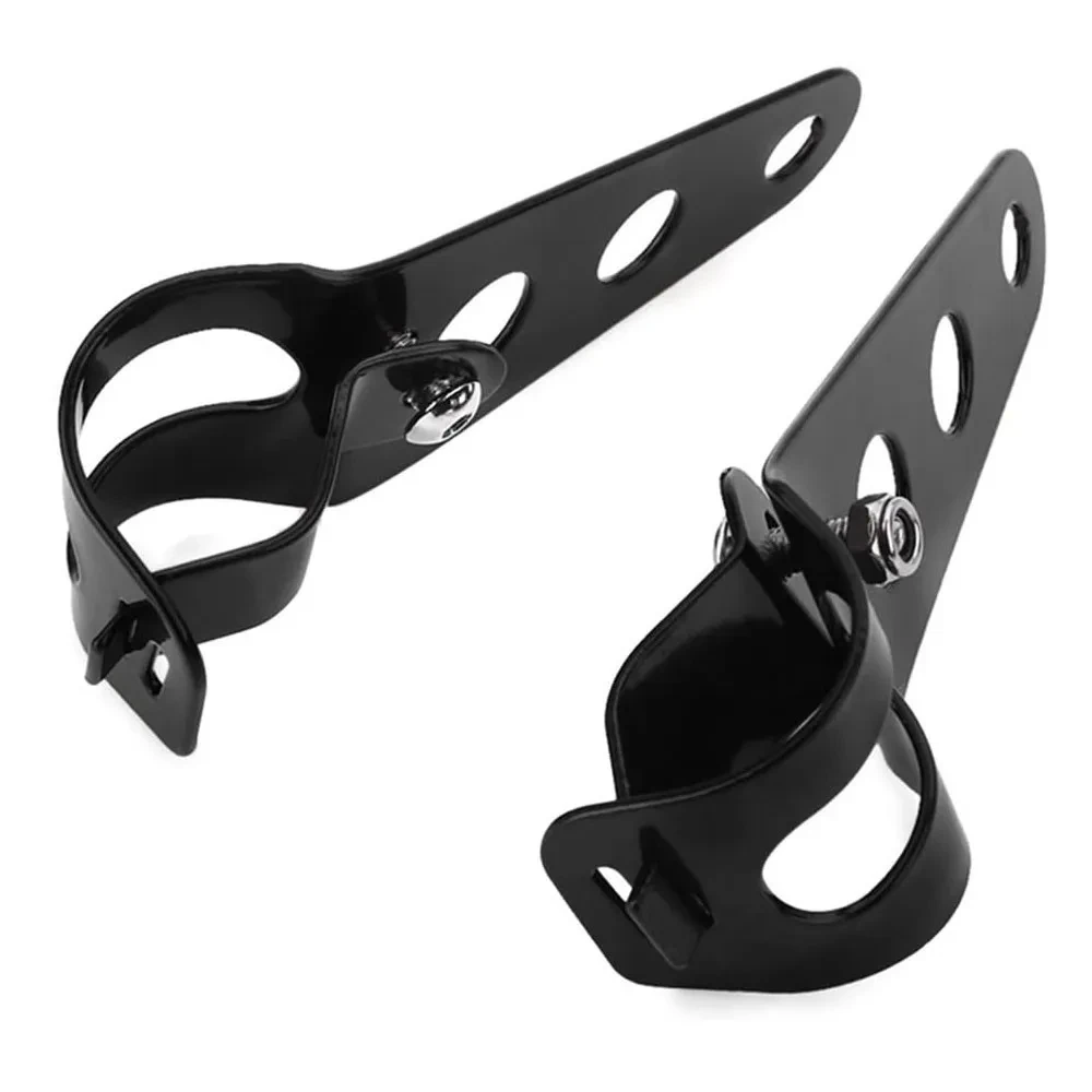 Bicycle Headlight Support Bracket – Retro Adjustable Iron Mount