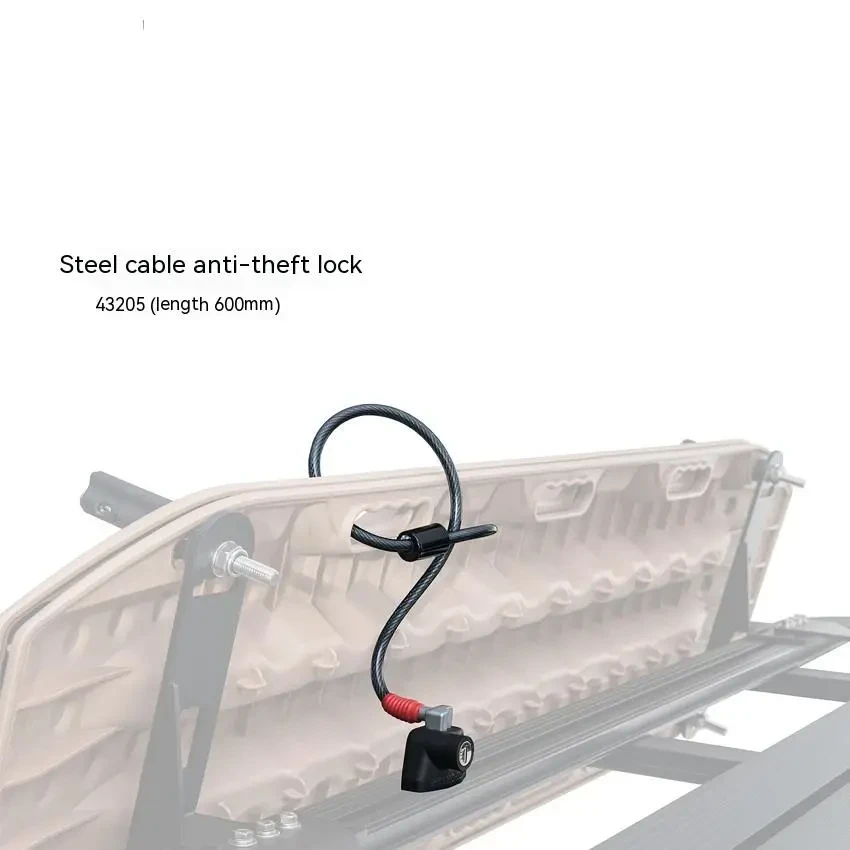 Steel Cable Lock for Roof Racks & Gear Security