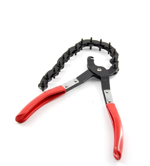 14-Head Chain Pipe Cutter Pliers – Exhaust & Tube Cutting Tool