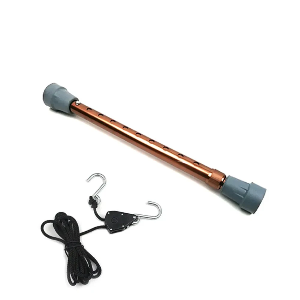 Adjustable Auto Hood Support Bar with Rope for Vehicle Repair Work