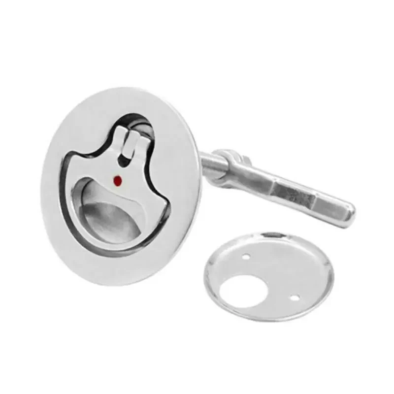 Marine Deck Hatch Lift Handle Set β 316 Steel Flush Pull Rings
