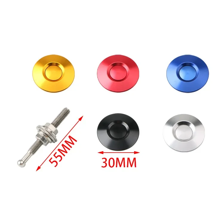Universal Mini Engine Hood Lock Button for Racing Car Covers