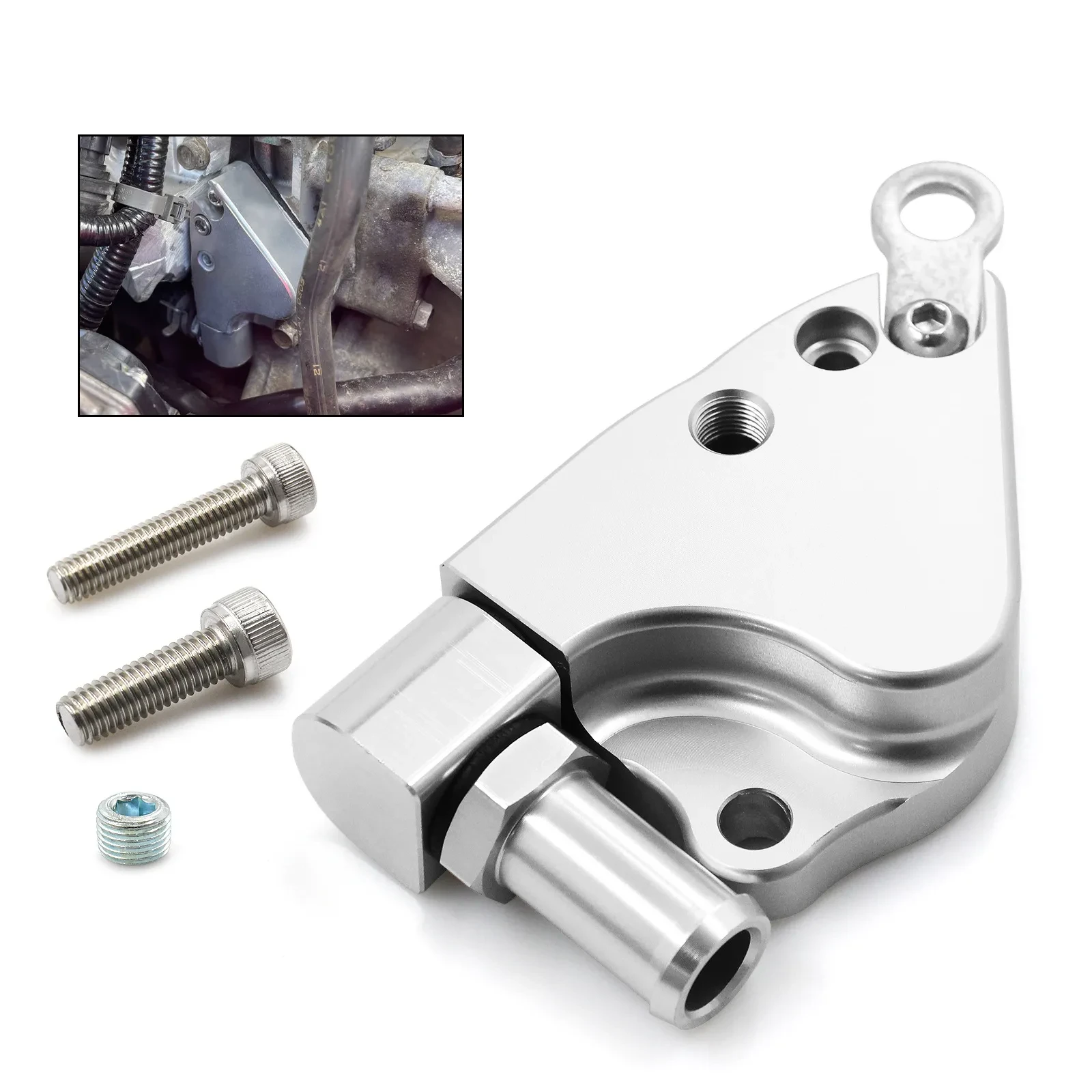 K-Series Engine Coolant Adapter for K20/K24 Intake Manifold