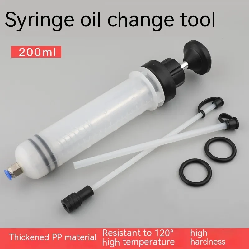 Cyringe Manual Dual-Function Oil Extractor Pump for Vehicle Maintenance
