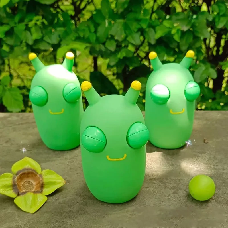 Eye Popping Caterpillar Squeeze Toy