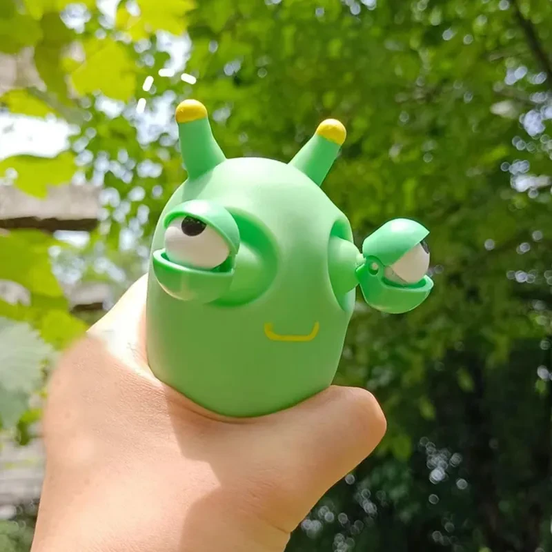 Eye Popping Caterpillar Squeeze Toy
